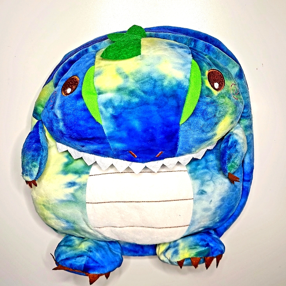 Squishy Dragon Zippered Backpack